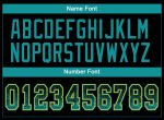 Personalized Football Jersey in Black Teal-Yellow Mesh | Custom Drift Style Personalized Black Teal-Yellow Mesh Drift Fashion