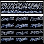 Custom Name and Number Personalized Black Thunder 3D Pattern Baseball Jersey - Abstract Colorful Glittering Dot Design Personalized