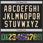 Personalized Vintage Brazil Flag Cream Baseball Jersey - Black City Design Personalized Black Vintage Brazil Flag-City Cream