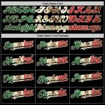 Custom Name Number Black Vintage Mexican Flag Bomber Varsity Hoodie Jacket Full-Snap Cream Personalized Black Vintage Mexican