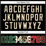 Personalized Black Vintage Mexican Flag Throwback Baseball Jersey - Cream Mesh Style Personalized Black Vintage Mexican Flag-Cream