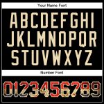 Personalized Black Vintage UK Flag Baseball Jersey - Custom Name & Number - Team Apparel Personalized Black Vintage UK Flag-City