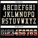 Personalized Black Vintage USA Flag Football Jersey Cream Mesh Size 3 Personalized Black Vintage USA Flag-Cream Mesh Football