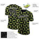 Personalized 3D Crocodile Performance T-Shirt in Black and White for Men and Women Personalized Black White 3D Crocodile