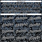 3D Dollar Sign Money Theme Personalized Performance T-Shirt in Black & White Personalized Black White 3D Dollar Sign Money