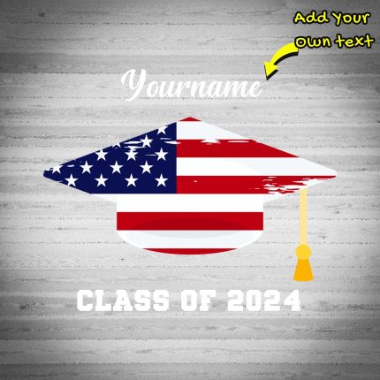 Custom 3D Graduation T-Shirt, Black and White, Personalized Design for Graduates Personalized Black White 3D Graduation Performance