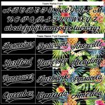 3D Tropical Pineapple Wall Art - Personalized Black and White Decor for Hawaii Theme Personalized Black White 3D Hawaii Tropical