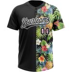 3D Tropical Pineapple Wall Art - Personalized Black and White Decor for Hawaii Theme Personalized Black White 3D Hawaii Tropical