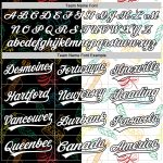 Personalized 3D Music Festival Baseball Jersey Black White Brazilian Carnival Personalized Black White 3D Music Festival