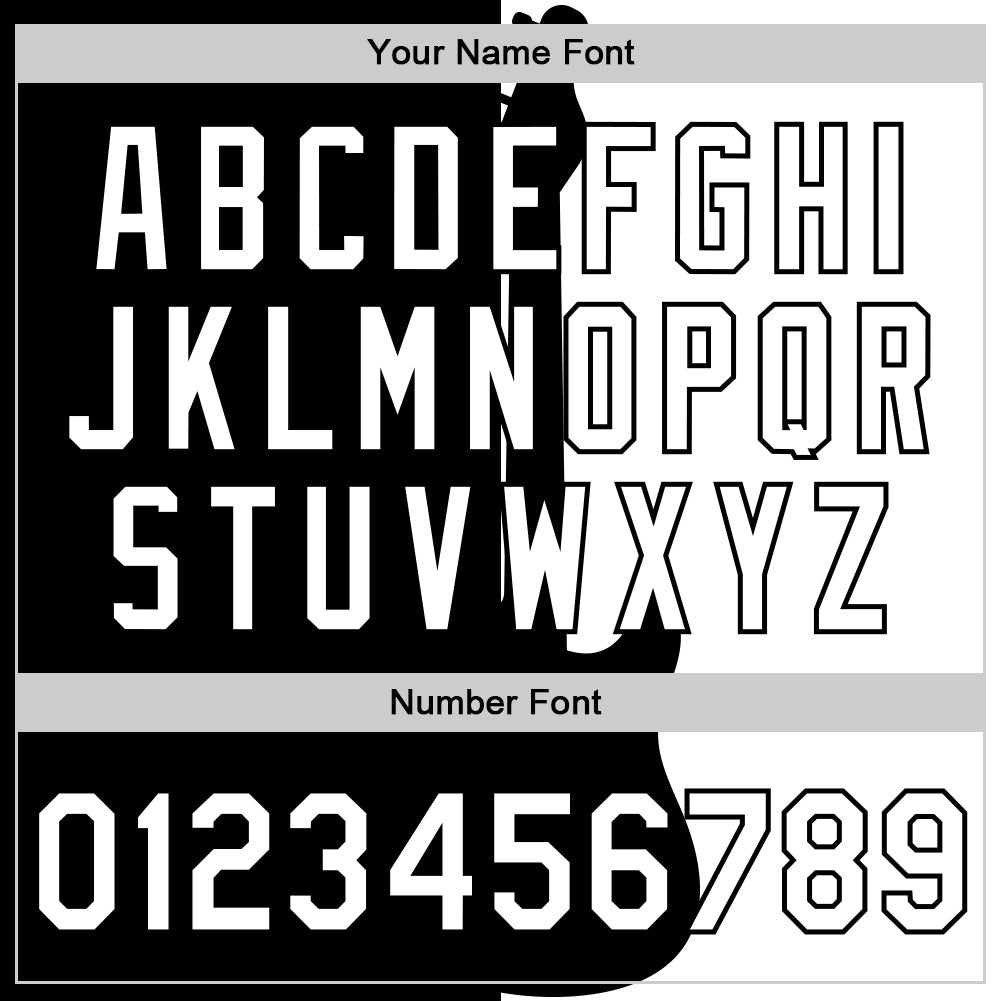 Custom 3D Guitar Rock and Roll Baseball Jersey for Music Festival - Black White Design Personalized Black White 3D Music - Image 5