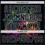 Personalized 3D Crocodile Baseball Jersey in Black and White for Men and Women Personalized Black White 3D Neon Crocodile