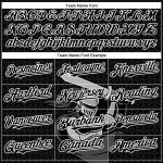 Custom Name Number Knight Hero Art Baseball Jersey with 3D Black White Pattern Design - Personalized Team Apparel Personalized