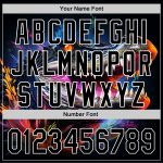 Custom Neon Crocodile Baseball Jersey with 3D Pattern Design - Personalized Black White Team Name and Number Personalized