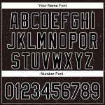 Custom Name and Number Personalized 3D Starry Sky Baseball Jersey - Black and White Design Personalized Black White 3D Pattern