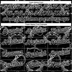 Personalized 3D Black White Zodiac Jersey for Baseball Fans - Custom Sports Apparel Personalized Black White 3D Zodiac Baseball