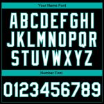 Personalized Parrot 3D Bomber Jacket Black White Aqua Full-Snap Varsity Letterman Personalized Black White-Aqua Parrot 3D