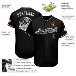 Custom Black and White Baseball Jersey for Men, Women, and Kids - Personalized Sports Apparel Personalized Black White Baseball