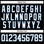Personalized Black and Electric Blue Hockey Jersey with Lace Neck Personalized Black White-Electric Blue Hockey Lace Neck