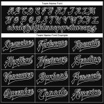 Custom Name and Number Bomber Jacket - Personalized Black and White 3D Pattern Flying Bird Varsity Full-Snap Sleeves Personalized