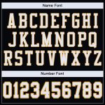 Custom Black White Gold Mesh Football Jersey - Personalized Sports Apparel Personalized Black White-Gold Mesh Football Jersey