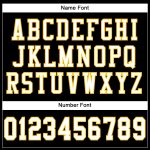Custom Black White Gold Mesh Football Jersey - Personalized Athletic Apparel 4 Personalized Black White-Gold Mesh Football
