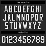 Customizable Black and Gray Baseball Jersey - Personalized Sports Apparel Personalized Black White-Gray Baseball Jersey 2