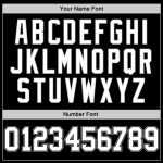 Personalized Black White Gray Baseball Jersey for Men Women - Custom Team Jersey Size 6 Personalized Black White-Gray Baseball