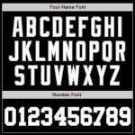 Custom Personalized Black White Gray Baseball Jersey for Men Women 60 Personalized Black White-Gray Baseball Jersey 60