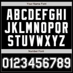 Personalized Black White Gray Baseball Jersey - Custom Sports Apparel 62 Personalized Black White-Gray Baseball Jersey 62