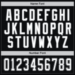 Personalized Black White Gray Hockey Jersey for Men and Women - Custom Sports Apparel Personalized Black White-Gray Hockey
