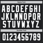 Custom Name Number Personalized Hockey Jersey Black White Gray Team Personalized Black White-Gray Hockey Jersey Team Custom