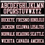 Custom Team Name Number Personalized Black White Gray Mesh Authentic Football Jersey Personalized Black White-Gray Mesh Authentic