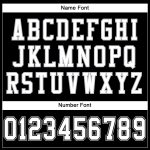 Personalized Black Gray Football Jersey - Customizable Mesh Design, Size 2 Personalized Black White-Gray Mesh Football Jersey