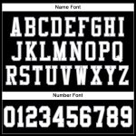 Personalized Black and Gray Mesh Football Jersey for Men and Women Personalized Black White-Gray Mesh Football Jersey