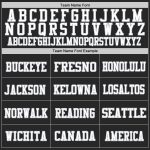 Personalized Football Jersey - Black White Gray Mesh Throwback Design, Customizable 2 Personalized Black White-Gray Mesh