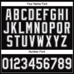 Personalized Black Gray White Performance T-Shirt for Men Women 3 Personalized Black White-Gray Performance T-Shirt 3