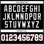 Personalized Basketball Jersey in Black White Gray Red - Retro Style Sportswear Personalized Black White Gray-Red Throwback
