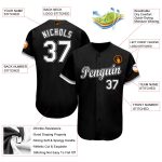 Custom Name and Number Softball Jersey - Personalized Black White-Gray Team Apparel Personalized Black White-Gray Softball