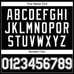 Personalized Basketball Jersey for Kids - Black and Gray Throwback Style, Size 4 Personalized Black White-Gray Throwback