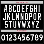 Personalized Black White Gray Baseball Jersey Shirt for Men and Women, Throwback Rib-Knit Design, Size 4 Personalized Black