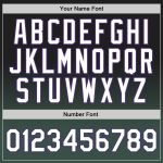 Custom Name and Number Personalized Black White Green Basketball Jersey - Authentic Fade Fashion Team Apparel Personalized