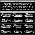 Personalized Black and White Hockey Jersey for Men and Women - Custom Team Apparel Personalized Black White Hockey Jersey