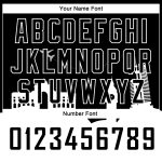 Personalized Black White Holiday Travel Basketball Jersey City Edition Monuments Silhouette Personalized Black White Holiday