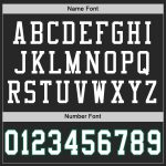 Custom Name Number Personalized Black White Kelly Green Mesh Football Jersey Authentic Throwback Team Gear Personalized Black