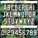 Personalized Leopard Tropical Palm Print 3D Bomber Varsity Full-Snap Jacket Personalized Black White Leopard And Tropical