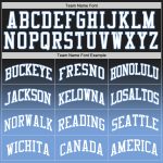 Personalized Basketball Jersey in Black, White, and Light Blue Fade Design - Stylish Athletic Wear Personalized Black White-Light