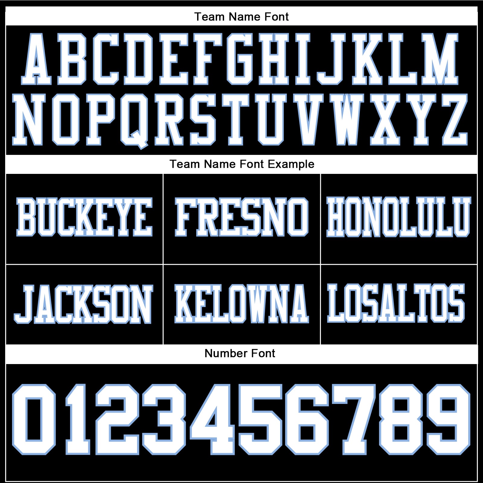 Personalized Black White Light Blue Mesh Football Jersey - Custom Sports Apparel 3 Personalized Black White-Light Blue Mesh - Image 3