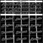 Custom Black and White City Edition Basketball Jersey for Men and Women Personalized Black White Lines City Edition Basketball
