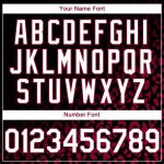 Custom Leopard Print Baseball Jersey - 3D Black White Maroon Fade Design with Name and Number - Fashion Team Apparel Personalized