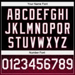Custom Name & Number Basketball Jersey - Authentic City Edition, Black White-Maroon Fade, Fashion Style Personalized Black